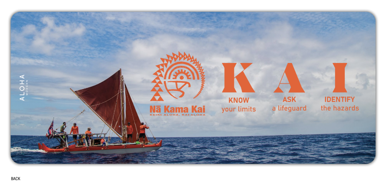 Kūmau Crossing Ka’ie’iewaho Channel K.A.I. Towel